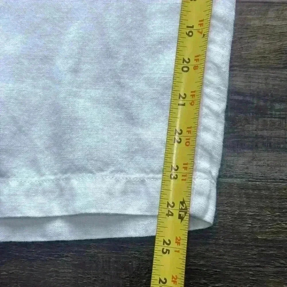 Eileen Fisher Womens Sz Small Wide Leg Pants Linen Side Zip Lagenlook Minimalist - Picture 12 of 14